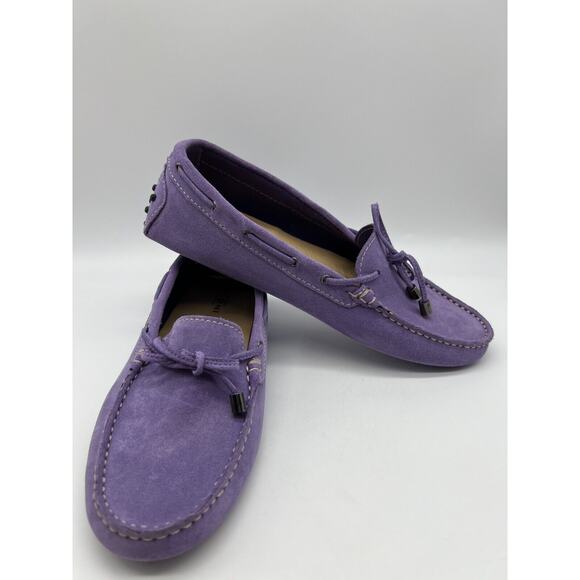 Soldini Women’s Suede Slippers Lilac Made in Italy EUR 41/US 10 New - Picture 5 of 12